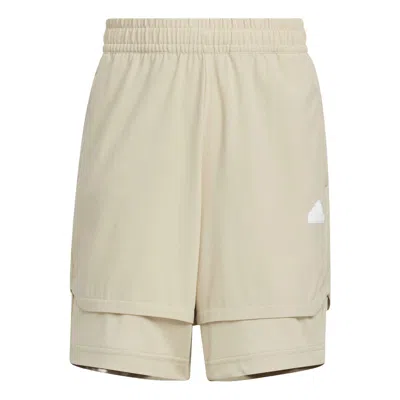 Adidas Originals (gs) Adidas Sportswear Shorts Asia Sizing 'beige'
