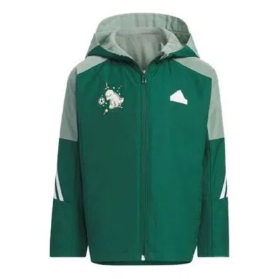 Adidas Originals (gs) Adidas Sportswear Urban Outdoor Jacket 'green Grey'