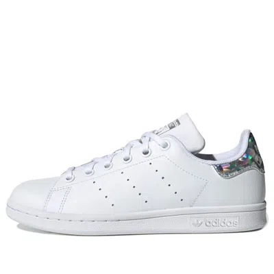 Adidas Originals (gs) Adidas Stan Smith J 'iridescent Heel'