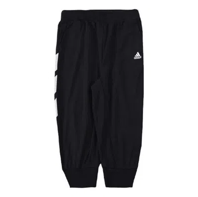 Adidas Originals (gs) Adidas Straight 3/4 Length Pants 'black White'