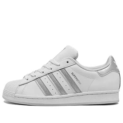 Adidas Originals (gs) Adidas Superstar Girls Are Awesome 'white Silver'