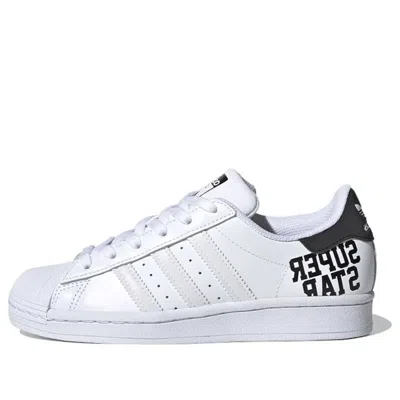 Adidas Originals (gs) Adidas Superstar J 'varsity Pack - White Black' In Multi