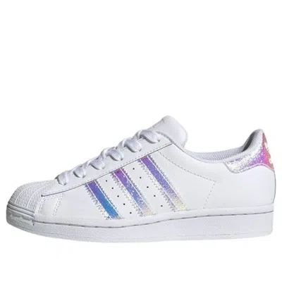 Adidas Originals (gs) Adidas Superstar J 'white Iridescent'