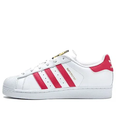 Adidas Originals (gs) Adidas Superstar J 'white Pink Buzz'