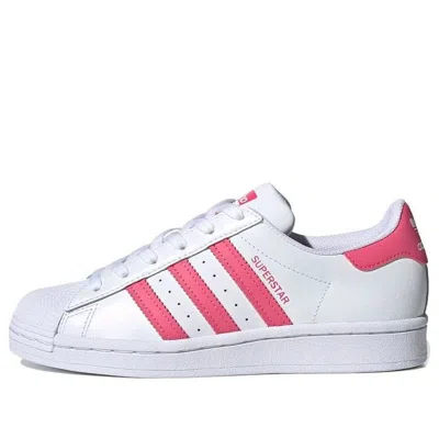 Adidas Originals (gs) Adidas Superstar J 'white Super Pink'