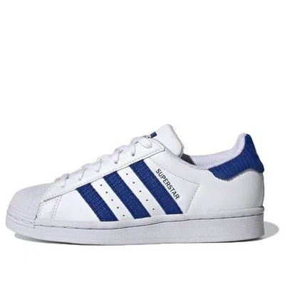 Adidas Originals (gs) Adidas Superstar 'white Royal Blue'