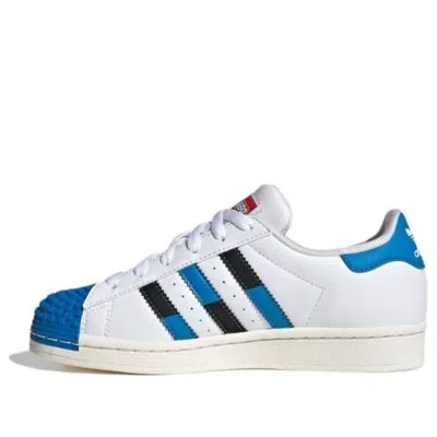Adidas Originals (gs) Adidas Superstar X Lego 'white Blue'