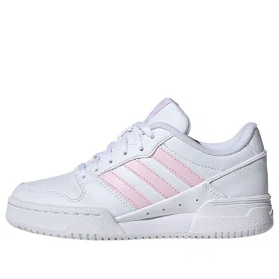 Adidas Originals (gs) Adidas Team Court 2.0 Str 'white Pink'