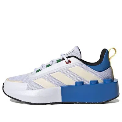 Adidas Originals (gs) Adidas Tech Runner X Lego 'white Shock Blue'
