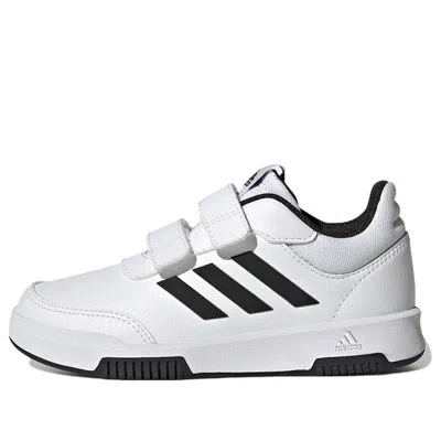 Adidas Originals (gs) Adidas Tensaur Hook And Loop 'white Black'
