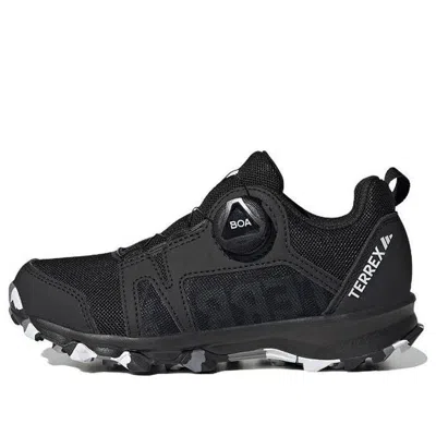Adidas Originals (gs) Adidas Terrex Agravic Boa Trail 'black White' In Multi