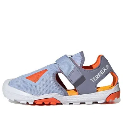 Adidas Originals (gs) Adidas Terrex Captain Toey 2.0 'silver Violet' In Blue