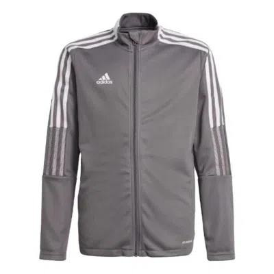 Adidas Originals (gs) Adidas Tiro 21 Track Jacket Asia Sizing 'grey' In Gray