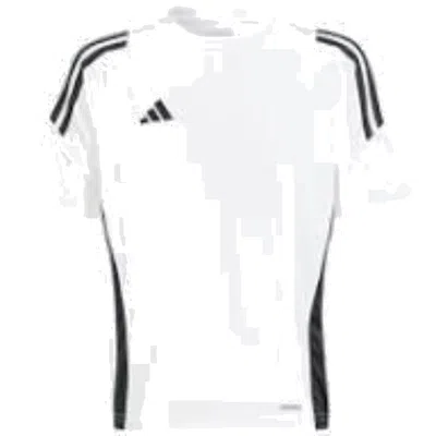 Adidas Originals (gs) Adidas Tiro 24 Jersey Asia Sizing 'white Black'