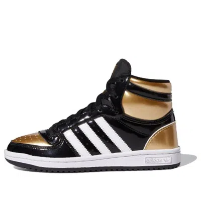 Adidas Originals (gs) Adidas Top Ten Rb J 'black Gold Metallic'