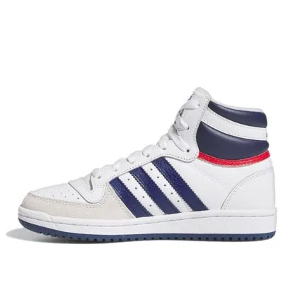Adidas Originals (gs) Adidas Top Ten Rb 'white Dark Blue' In Multi