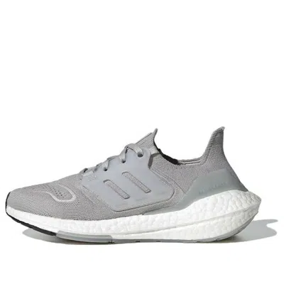 Adidas Originals (gs) Adidas Ultraboost 22 'triple Grey' In Gray