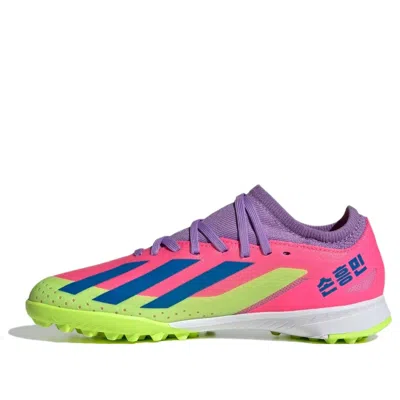 Adidas Originals (gs) Adidas X Crazyfast Son.3 Tf 'lucid Pink Lemon Bright Royal'