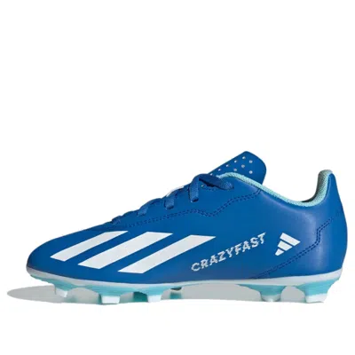 Adidas Originals (gs) Adidas X Crazyfast.4 Flexible Ground Soccer Cleats 'blue'