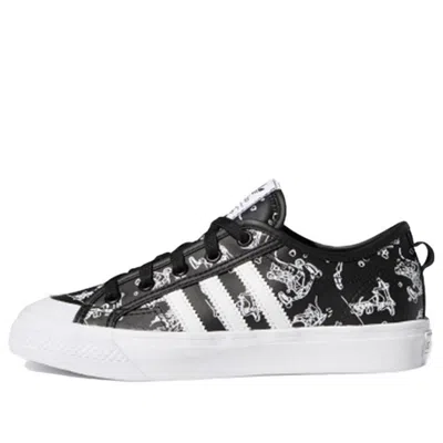 Adidas Originals (gs) Adidas X Disney Nizza J 'sport Goofy Pack - Black'