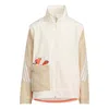 Adidas Originals (gs) Adidas X Disney Zootopia Woven 2-in-1 Jacket 'white Beige' In Multi
