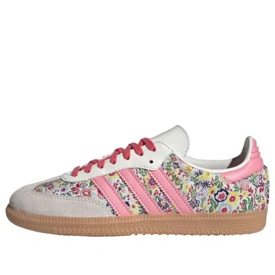 Adidas Originals (gs) Adidas X Liberty London Samba Og 'floral Embroidery' In Multi