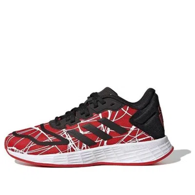 Adidas Originals (gs) Adidas X Marvel Duramo 10 'spider-man: Miles Morales' In Red