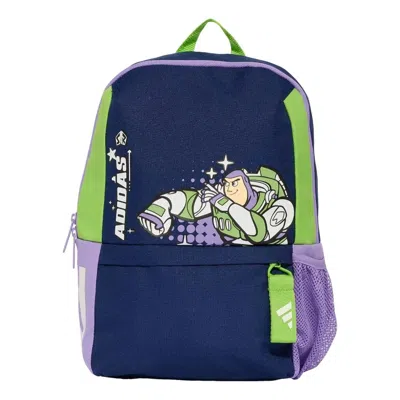 Adidas Originals (gs) Adidas X Pixar Toy Story Backpack 'dark Blue Violet Fusion Semi Solar Green' In Multi
