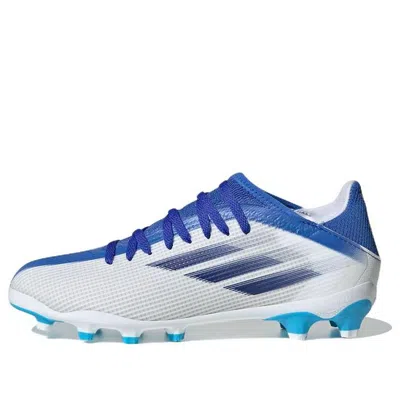 Adidas Originals (gs) Adidas X Speedflow.3 Mg 'white Legacy Indigo' In Blue