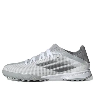 Adidas Originals (gs) Adidas X Speedflow.3 Tf 'white Solar Red' In Gray