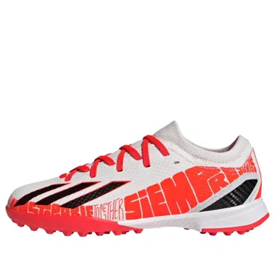 Adidas Originals (gs) Adidas X Speedportal Messi.3 Tf 'white Solar Red'