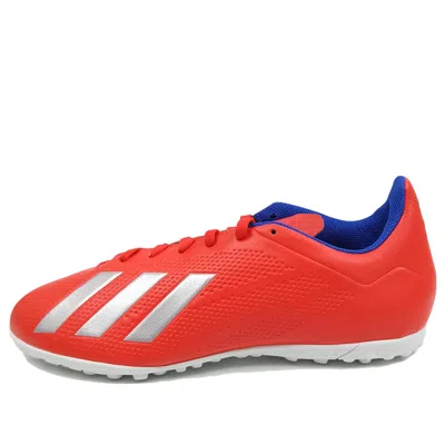 Adidas Originals (gs) Adidas X Tango 18.4 Turf Boots 'active Red Silver Metallic Bold Blue'