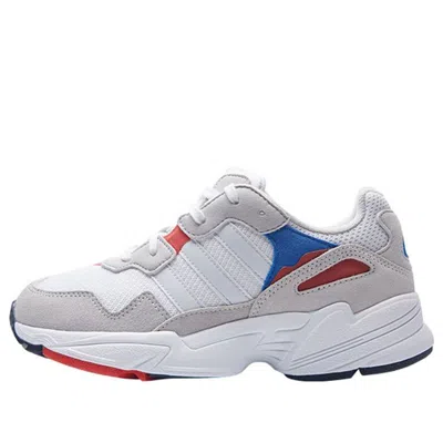Adidas Originals (gs) Adidas Yung-96 J 'white Active Red' In Multi