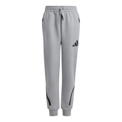 Adidas Originals (gs) Adidas Z.n.e. Tapered-leg Track Pants 'grey Black' In Gray