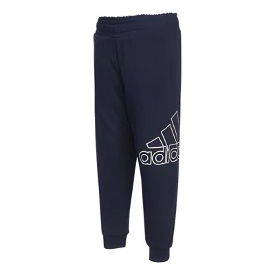 Adidas Originals (gs)adidas Warm 2l Pants 'black' In Blue