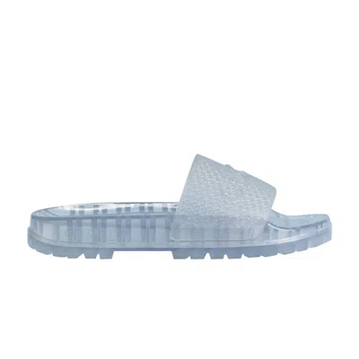 Pre-owned Adidas Originals Gucci X Adilette Slide Sandal 'transparent White'