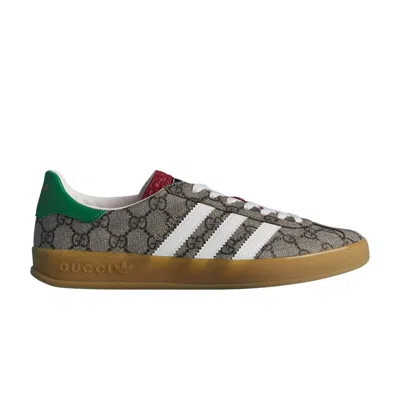 Pre-owned Adidas Originals Gucci X Wmns Gazelle 'beige Gg Monogram' In Tan