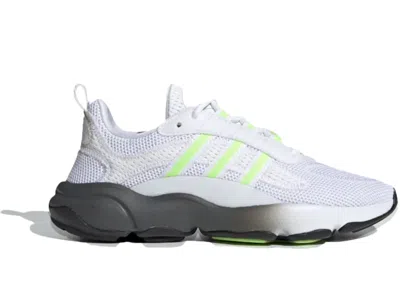 Pre-owned Adidas Originals Haiwee Sneakers In Cloud White/signal Green/core Black