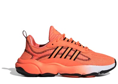 Pre-owned Adidas Originals Haiwee Sneakers In Signal Coral/core Black/cloud White