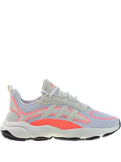 Adidas Originals Haiwee Stitch-detail Sneakers In White