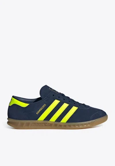 Adidas Originals Hamburg Low-top Sneakers In Blue