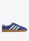 Adidas Originals Handball Cup Spezial Leather-trimmed Suede Sneakers In Blue