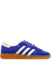 Adidas Originals Handball Cup Spezial Leather-trimmed Suede Sneakers In Blue