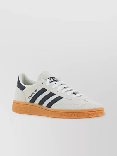 Adidas Originals Handball Sneakers With Calfskin And Suede In Multi
