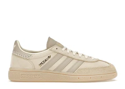 Pre-owned Adidas Originals Handball Spezial Beige (women's) Sneakers In Cream White/wonder Beige/magic Beige