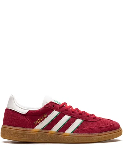 Adidas Originals Handball Spezial "better Scarlet/green" Sneakers In Red