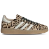 Adidas Originals Golden Goose Golden Goose Ball Star White Nappa Sneakers With Black Star In Brown
