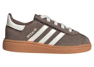 Pre-owned Adidas Originals Handball Spezial Comfort Closure Sneakers In Earth Strata/off White/gum In Multi