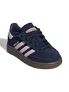 Adidas Originals Handball Spezial Elastic Striped Sneakers In Blue