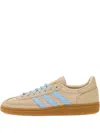 Adidas Originals Striped Low Top Sneakers With Perforated Texture In Neutral